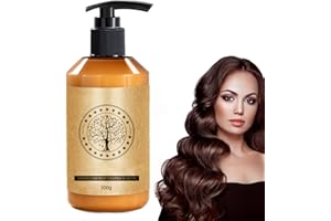 LOYEBOHU 300G Shiren Zhuangshu Curly Hair Product, Crema de Peinar Rizos, Long-Lasting Styling Moroccan Volume Moisturizing Elasticity, Morrocan Oil