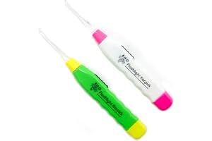 HAND ® XY3188 4-i-1-öronsnäcka med ficklampa, LED-fackla, tjock öronsnäcka, tunn öronsnäcka, pincett, säkra öron säkert - 2-pack