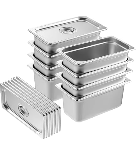 Bac Gastronorm MORI 2A GN1/3 H200 - Polypropylène HACCP, 32x17x20 Cm, Made In Italy, Lavable Au Lave-vaisselle