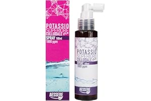 Aessere Potassio Superiore Colloidale Plus Spray, 1000 Ppm, 100 ml