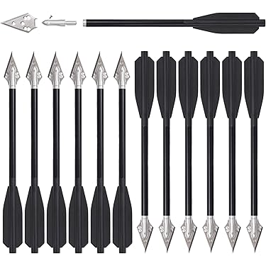 Bushcraft Coltello Set Di 10 Frecce In Carbonio Per Arco Cobra RX 130 Libbre - Bulloni Per Tiro Con L'arco, Marca Ek Archery Frecce Cobra RX 130 Libbre - Foto 2