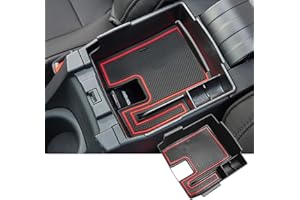 CDEFG Compatibile con Toyota Corolla E210 2019-2023 2024 Vano Portaoggetti da Bracciolo, Scatola di Controllo Centrale Scatola del Bracciolo con tappetino antiscivolo Accessori Interni per auto