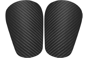 HAOYULUO 2 Pares Mini Espinilleras Futbol, 8x5CM Espinilleras Pequeñas, Equipo de Protección, Adecuado para Hombres, Mujeres, Niños y Niñas.