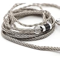 Linsoul Tripowin Zonie 16 Core Silver Plated Cable SPC Earphone Cable for 7hz Zero Dioko Timelesss AE TINHIFI T2 T3 PLUS Wan’