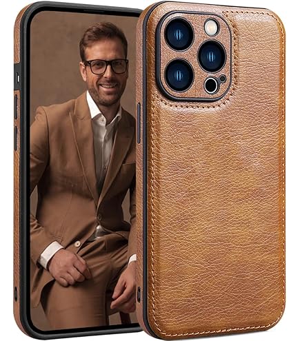 Custodia In Vera Pelle Per IPhone 12/12 Pro - Portafoglio Con 3 Slot Carte, Design Elegante - Foto 9