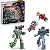 LEGO ɐ Marvel Iron Man and War Machine vs Hammer Unmanned Aerial Vehicles Superhero Loving Children Ages 76320-7 and Over