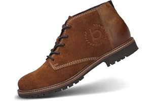 Bugatti Męskie Buty 321-AOJ30 z Zimną Podszewką, Koniak, 45 EU Szerokie