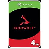 Seagate IronWolf 4TB, NAS Interne Festplatte HDD, 3.5 Zoll, 5400 U/Min, CMR, 64 MB Cache, SATA 6GB/s, silber, inkl. Data Resc