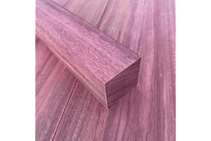 ECI Purple Heart Amaranth Kantel 40 x 200 mm Drechsel-Holz Ton Klang Violett Holz