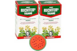DUTIS Tisane Ernst Richter spécial Transit | Plusieurs conditionnements | Lot de 2 boîtes de 20 infusions + en cadeau : sous-tasse en silicone (Lot de 2)
