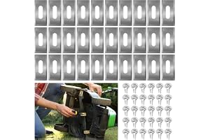 30 st ersattningsblad för robotgräsklippare, blad för robotgräsklippare, kompatibla med Automower, rostfritt stål 0,65mm