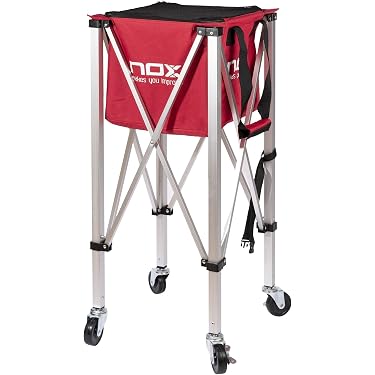Chariot à Ballons De Volley Netsportique – Résistant, Roulant Et Pliable Pour Vos Entraînements