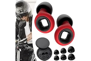 ZEILABANG KAKADI Artevive Moto Earplugs-27 Db,Artvive - Tappi per le orecchie in silicone riutilizzabili, per moto, moto