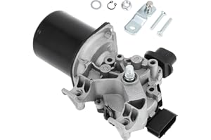 Partuto No.288100678R Front Windscreen Wiper Motor for Renault Clio Mk4 2013-2020 1.5 DCi 90 Engine Front Windshield Wiper Motor Replacement No.288603753R/163339080