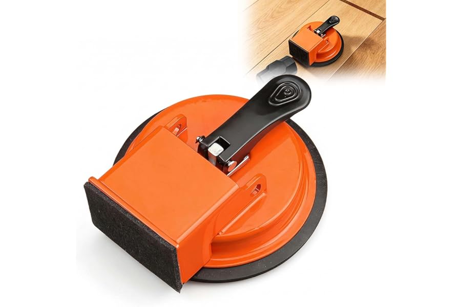 Floor Gap Fixer Tool for Laminate, Laminate Flooring Tools with Suction Cup, Heavy Duty Floor Gap Fixer for Wood, Vinyl and Laminate Plank Floor Repair, Installation and Maintenance Gaps Fixing