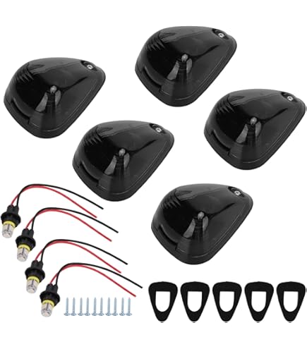 HOCOLO Luce Tetto Cabina Fumè Con LED Bianco Per Ford E/F 1999-2016 - Foto 7