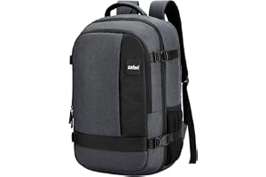 Safari 45L Expandable Overnighter Casual Hiking Travel Backpack Large size Laptop Bag for Man and Women with suitcase compartment, Ideal for Office Use, Work Trips, School, College, boys and girls