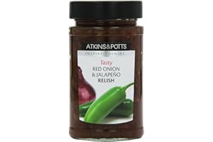 ATKINS & POTTS Atkins& Potts Red Onion & Jalapeno Relish 250g