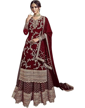 amazon anarkali suits online shopping