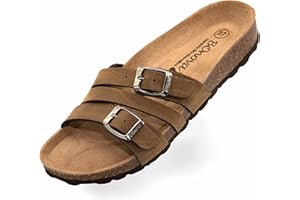 BOnova Palma Sandale Damen in 8 Farben und von Größe 36 bis 42. Die elegante Sandale für den Sommer. Bequemes Kork Fußbett – Laufen wie auf Wolken. Hergestellt in der EU