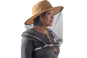 HUNTERBEE Chapeau d'apiculture en voile avec filet anti-insectes - Chapeau de pêche