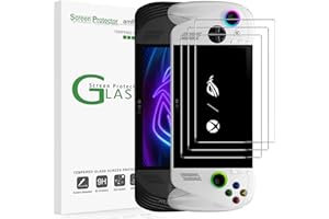 amFilm 3 Pezzi Pellicola Proteggi Schermo per ASUS ROG Xbox Ally/ROG Xbox Ally X 2025 / ROG Ally X/ROG Ally Handheld 7'', Vetro Temperato, Trasparente Ultra HD, Antigraffio, Anti-Impronte Digitali