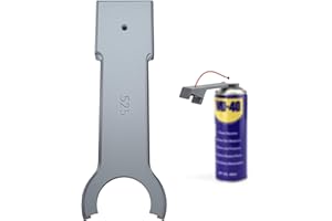 TOPGO Pulitore per catena moto (#525) Pulitore per catena e ingranaggi moto, spray per la manutenzione quotidiana della catena compatibile con la maggior parte delle lattine di lubrificante per catena