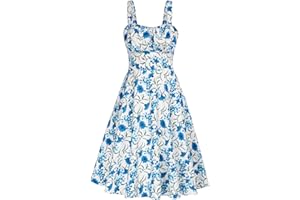 Belle Poque Damska sukienka koktajlowa na co dzień, elegancka, spaghetti, długość A-Line, BP0380S22