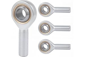 NAKUPENDA 4 Stück Gelenkkopf Gelenkkopflager Außengewinde Gelenk Gelenkkopf Performance-Gelenkkopf Uniballgelenk Gelenklager (M16)