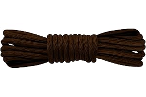 Kilter Premium Strong Round 4mm Shoelaces for Hiking, Outdoor Work, Steel Toe Cap, Walking Boots, Shoes & Fashion Trainers