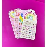 Renkli ve Eğlenceli Kabartmalı Sticker Seti (1 Adet)