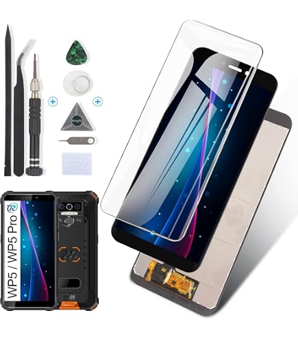 Panzerglas-Schutzfolie Für Oukitel WP5 – [3 Stück] 9H Härte, Blasenfreie Montage, Kratz- & ölabweisend – Displayschutz Mit Hoher Transparenz