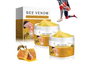 BAGALQIO Pack of 2 Bee Venom Cream, Fatong Bee Venom Pain Relief Bone Healing Cream, Bee Venom Ointment, Advanced Joint and Bone Therapy Cream