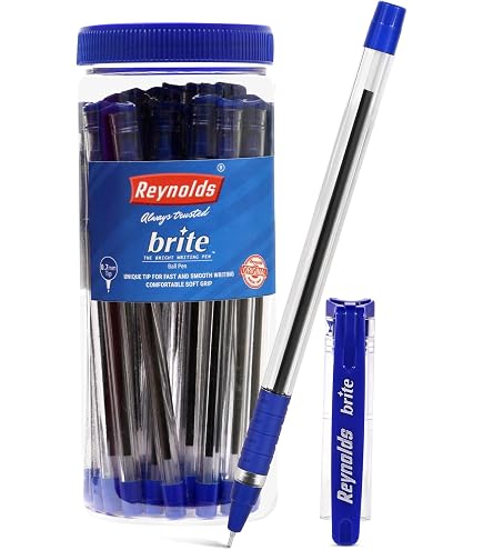 Blue Plastic Total solution Reynolds 045 Ball Point Smooth Writing Pen at Rs 50/10 pcs in Champawat