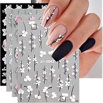 3D Glitzerstern-Nagelsticker – Selbstklebende Nail Art Für DIY-Designs, 5D Effekt