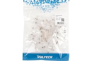50 Tappi Antipolvere RJ45 In Silicio Per Connettori Di Rete Ethernet, Proteggi Presa