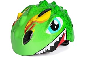 ‎VICTGOAL VICTGOAL Fahrradhelm Kinder zu Radsport Niedliche Cartoon 3D Gestaltet Kinderhelm für Fahrrad Skateboard Rollschuh für Jungen und Mädchen Verstellbare Größe