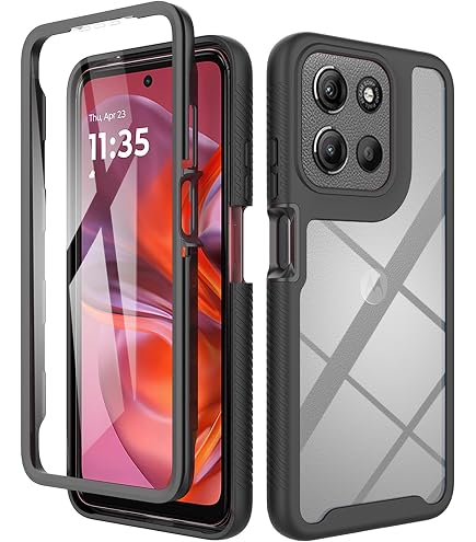 IVoler Anti Ingiallimento Chiaro Cover Per Motorola Moto E15 Motorola Moto G05 A