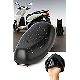 Vi Caro (1108) Honda Forza Scooter Sele Kılıfı Su Ge&ccedil;irmez Siyah Motorsiklet Koltuk ile uyumlu