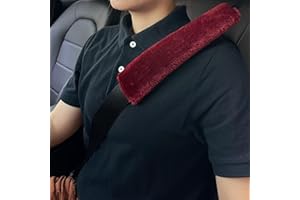 AYUEBO 2 Stück Gurtpolster Auto Kinder Auto Sicherheitsgurt Schulterpolster Gürtelkissen Schutzkissen Erwachsene für Autositzgurt Rucksack Schultertasche