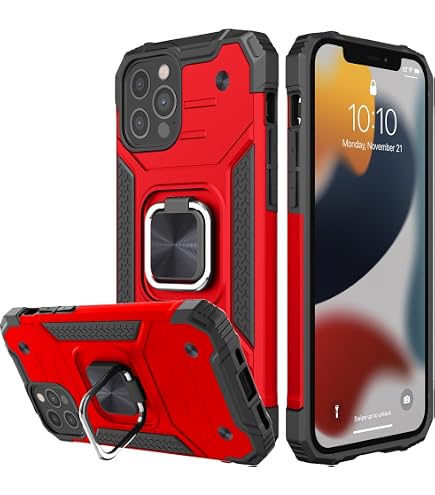 NGB Supremacy Compatible With IPhone 13 Case (6.1 Inch) Tempered Glass Screen