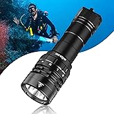 Sofirn SD05 LED Diving Torch Super Bright 3000 Lumen Diving Torch with XHP50.2 Rechargeable Battery Magnetic Ring Waterproof 