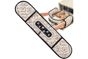 DTAIGOU Gants de Four et maniques, Gants de Four Doubles résistants à la Chaleur, Gants de Cuisine, maniques de Four Double, Gants Anti-brûlure, Conception Durable pour Les Amateurs de Cuisine