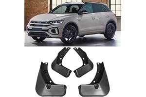 SENRN 4 Stück Auto Schmutzfänger für VW T-ROC R-Line 2019 2020 2021 2022, Auto Vorne Hinten Fender Spritzschutz Körperschutz ZubehöR