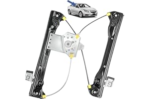 STARKIT PERFORMANCE Elevalunas compatible para Chevrolet Cruze (J300, J308) (2008-2017) mecanismo elevalunas delantero derecho (pasajero). 95954796, 95382553, 96996228, 95226746