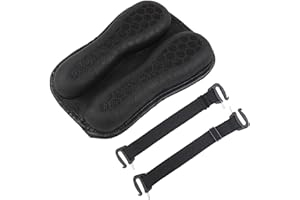 CYHAMSE Gel Motorcycle Seat Cushion | Passenger Rear Seat Gel Pad For Riding - Breathable Motorcycle Seat Cushions for Long Rides With Non-Slip Granules