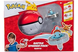 Pokémon Battle Spinner Confezione Singola Squirtle