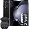 Samsung Galaxy Z Fold5, Unlocked Android Smartphone, 256GB Storage, Black, 3 Year Extended Warranty with Samsung Galaxy Buds2 Pro Wireless Earphones, Graphite (UK Version)