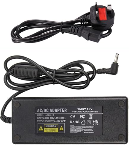 12V 10A 120W Power Supply Adapter - AC To DC Converter With 5.5x2.1mm Jack For LED Strips, CCTV Cameras - View #12