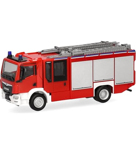herpa Modellino d'auto Mercedes-Benz Sprinter 18 Ambulanza Feuerwehr Bochum, miniatura in scala 1:87, pezzo da collezione, Made in Germany, modello in plastica